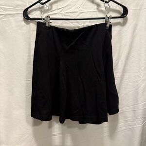 Chic Black Skater Skirt